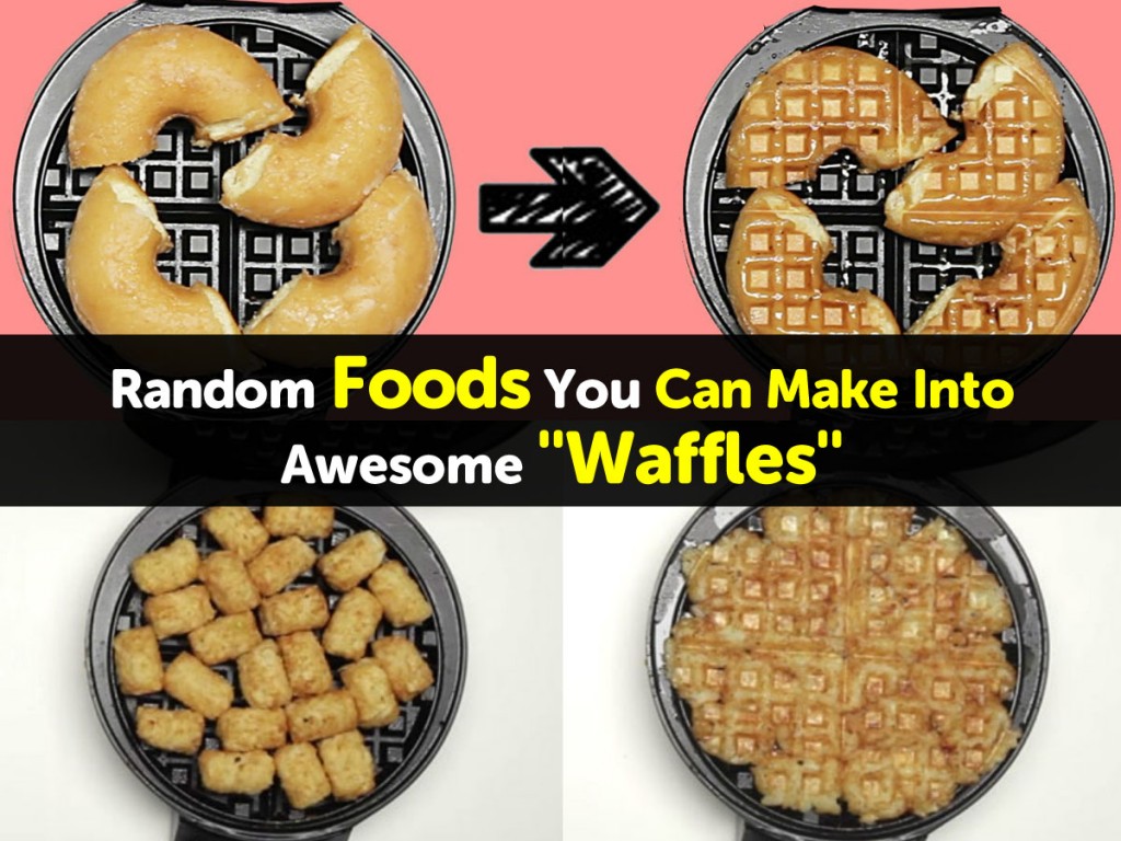 Random Foods You Can Make Into Awesome "Waffles"