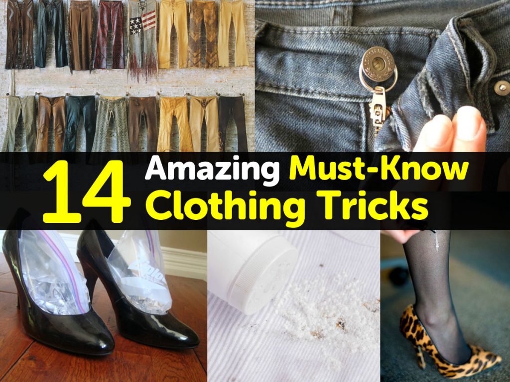 14 Amazing MustKnow Clothing Tricks