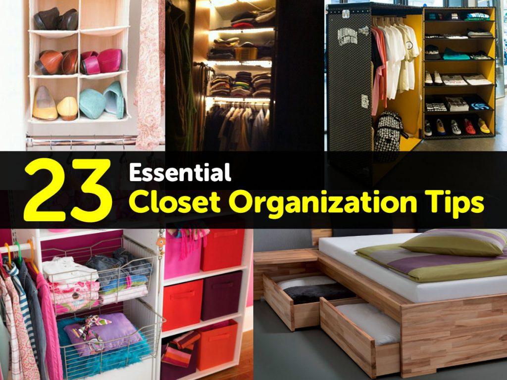 23 Essential Closet Organization Tips