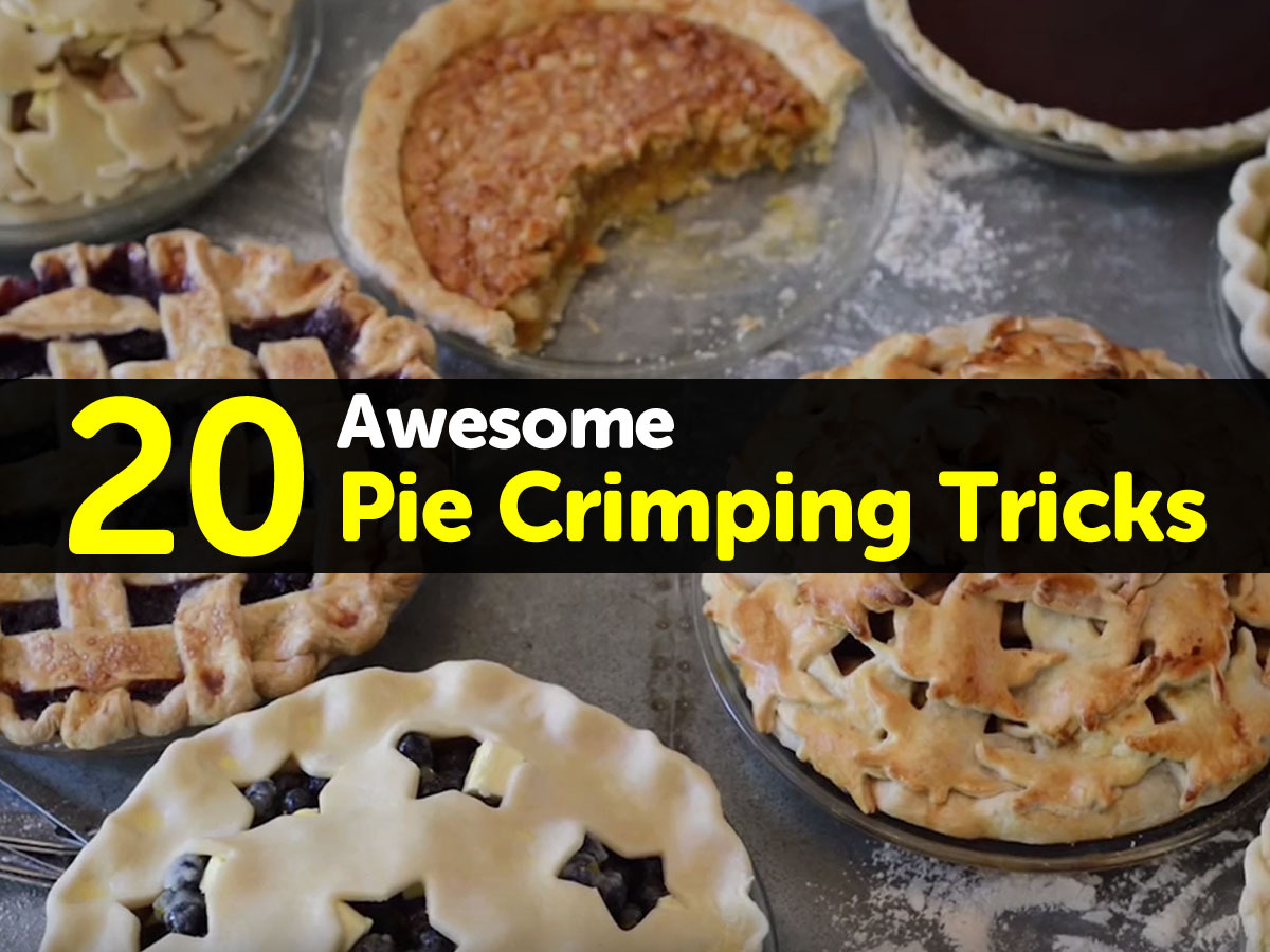 20 Awesome Pie Crimping Tricks